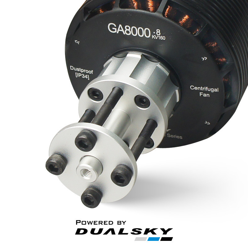 حار DUALSKY GA8000 عالية الطاق - مراجعة Brushless Motor Thrust Test Stand وسعره